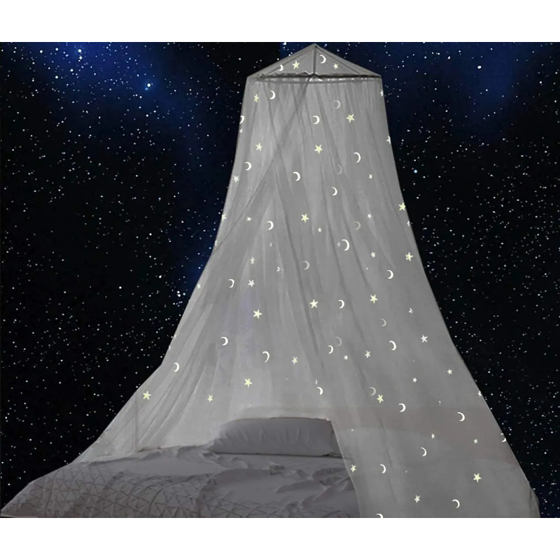 Luminous Star Dome Mosquito Net Dome Hanging Mosquito Net Palace Round Mosquito Net Dome Awning Chi