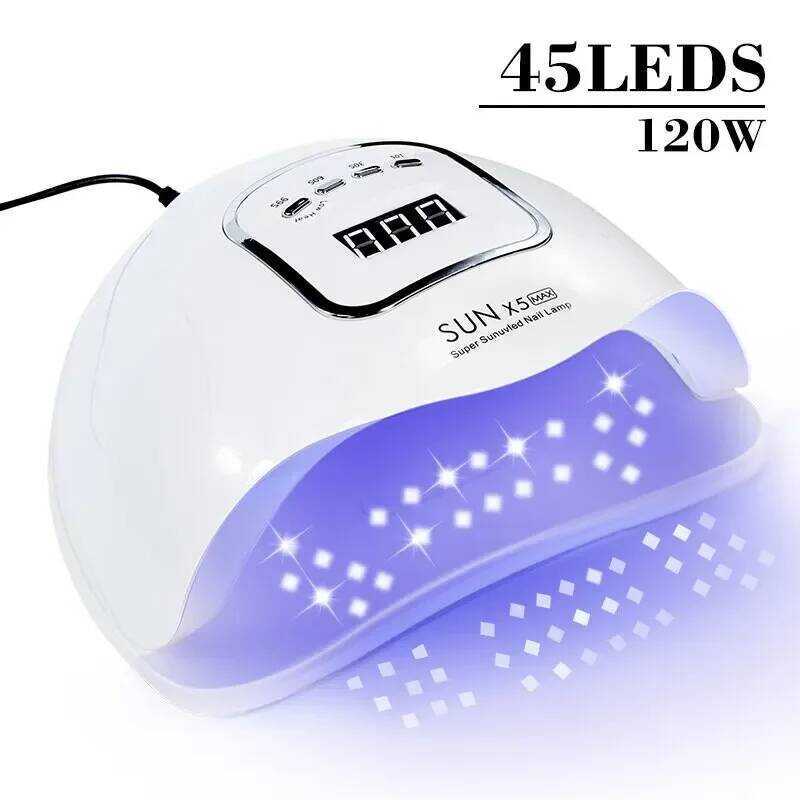 C SUN X5 LED MAX Manicure Lamp 45 Leds LED Nail Lamp For Nails Curing Nail Polish LED Nail Lamp Gel