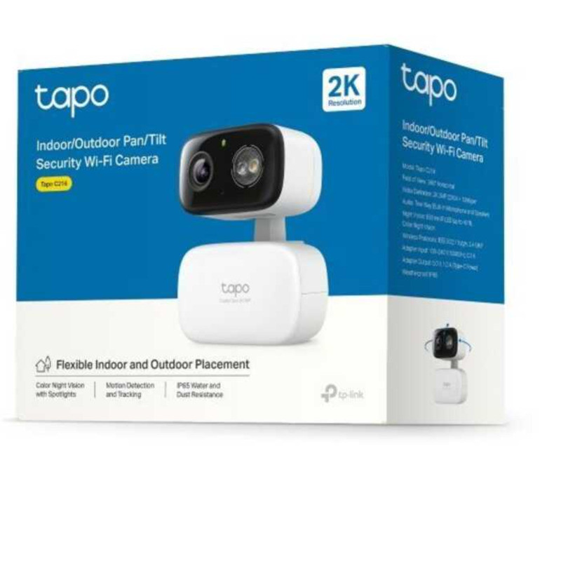Tapo C216 สินค้าใหม่ กล้อง Wi-Fi รักษาความปลอดภัยภายในบ้านในร่ม/กลางแจ้ง