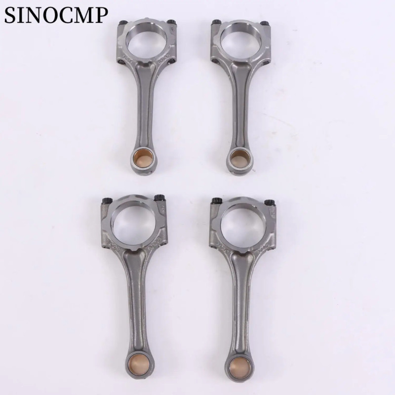 13201-29177 4PCS Connecting Rods For 1998-2008 Toyota Corolla Celica GT Prizm 1.8L 1ZZFE For 1998-2