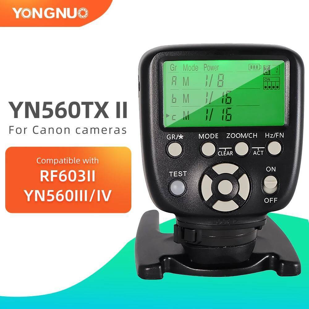 Yongnuo YN560-TX II Wireless Flash Trigger Controller Trasmitter สําหรับ Yongnuo YN-560III YN560IV S