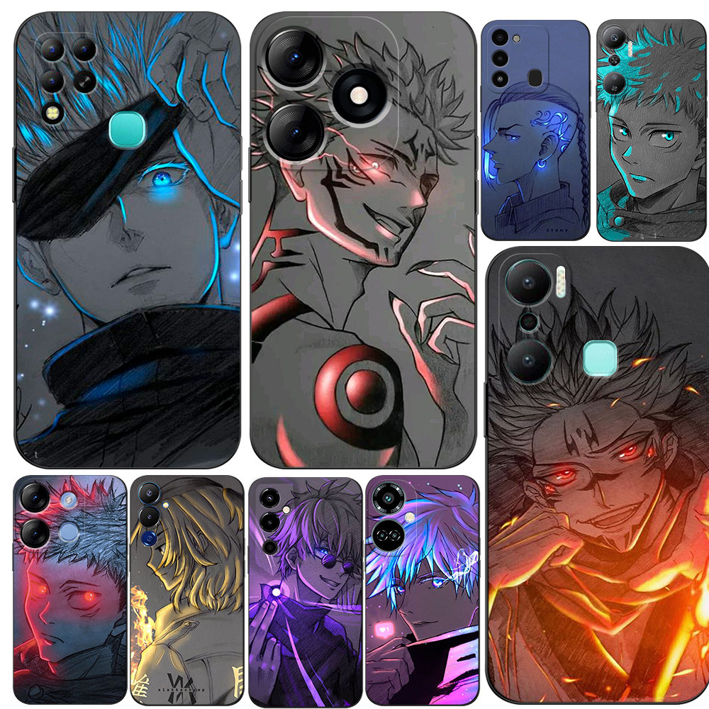 สําหรับ TECNO POVA NEO 2 NEO 5G LE6J 4 PRO LG8N ฝาครอบโทรศัพท์ Jujutsu Kaisen