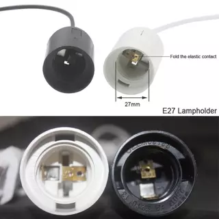EU Plug E27 ฐานโคมไฟพร้อมสวิตช์ลวด 1.8 M สายไฟสําหรับจี้หลอดไฟ Led Fixture Hanglamp Suspension ผู้ถือซ็อกเก็ต