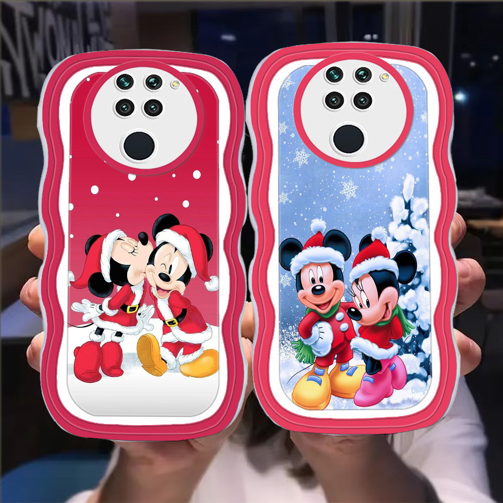 S-28 Mickey Christmas Casing สําหรับ Xiaomi Redmi Note 9 Pro Max 9S K30S K30transparent TPU