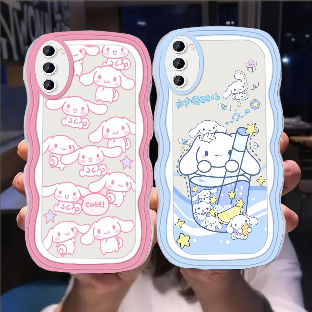 S-42 น่ารัก Cinna-moroll สําหรับ VIVO Y19 2025 Y19S Y19E GT Pro 5G TPU โปร่งใส