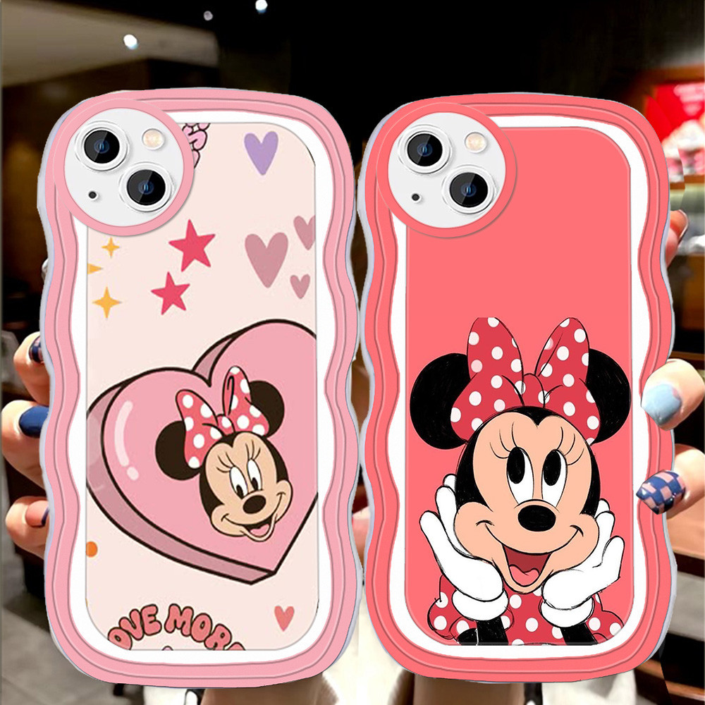 S-49 Minnie Mouse Casing สําหรับ Tecno Spark GO1 GO1S 2020 2024 TPU โปร่งใส