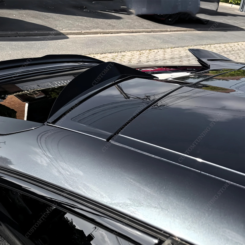 Gloss Black ABS Flap Tail Wing For For BMW X6 G06 M60i M50i M50d 40i 40d 30d 2019-2025 Car Rear Top