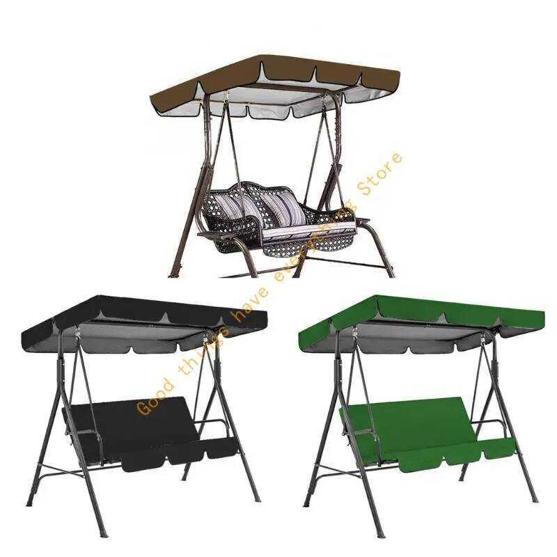 C 55Kf Swing Canopy Replacement For Outdoor Swing C 2/3 Seater Waterproof Porch Swing Canopy Cover