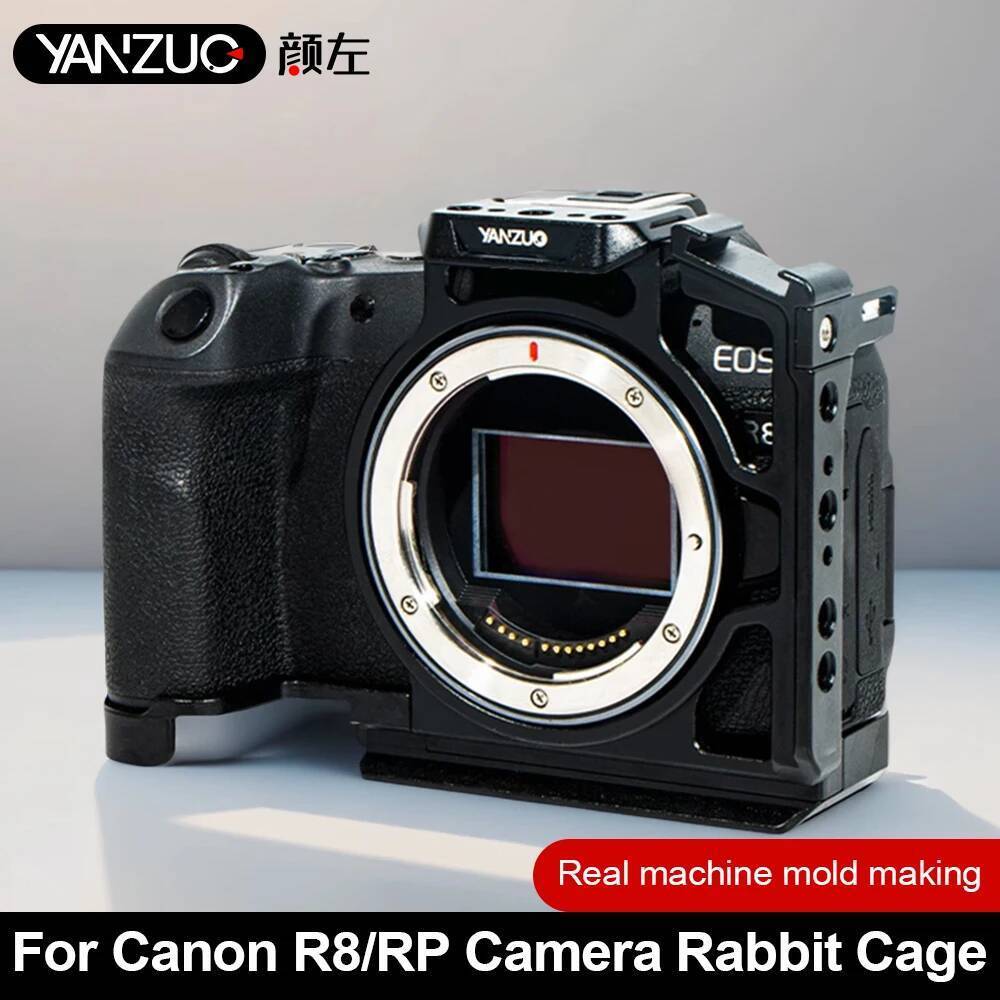 YANZUO Stable Bracket อลูมิเนียมกล้องกรง G95 ขยายกรอบโลหะสําหรับ Lumix G95 G95d G97 กล้องกีฬา