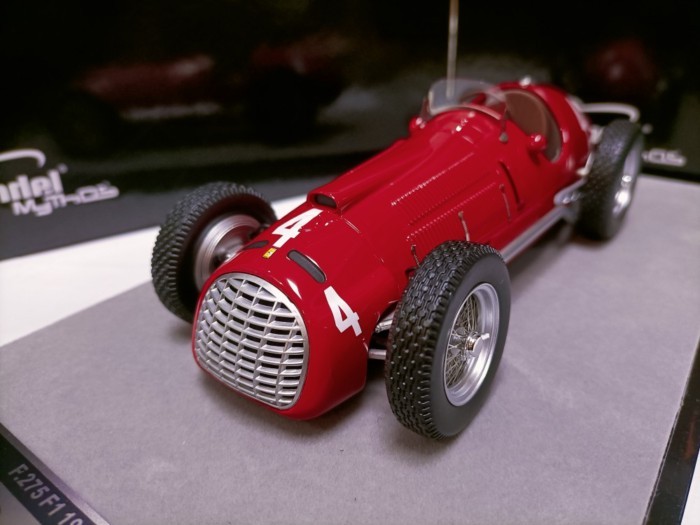 Tecnomodel 1 18 Ferrari Belgium Station Formula Car รุ่น F275 F1 GP 1950