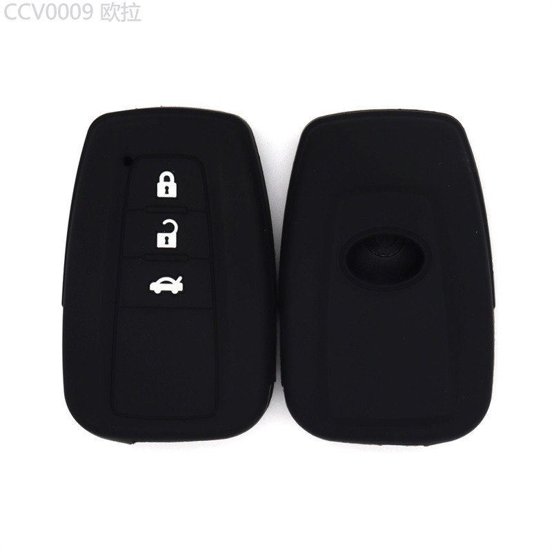 【2024-2025】 เหมาะสำหรับ Toyota Crown Corolla Reiz RV4 Overbearing Camry CHR กระเป๋าซิลิโคนกุญแจสมาร