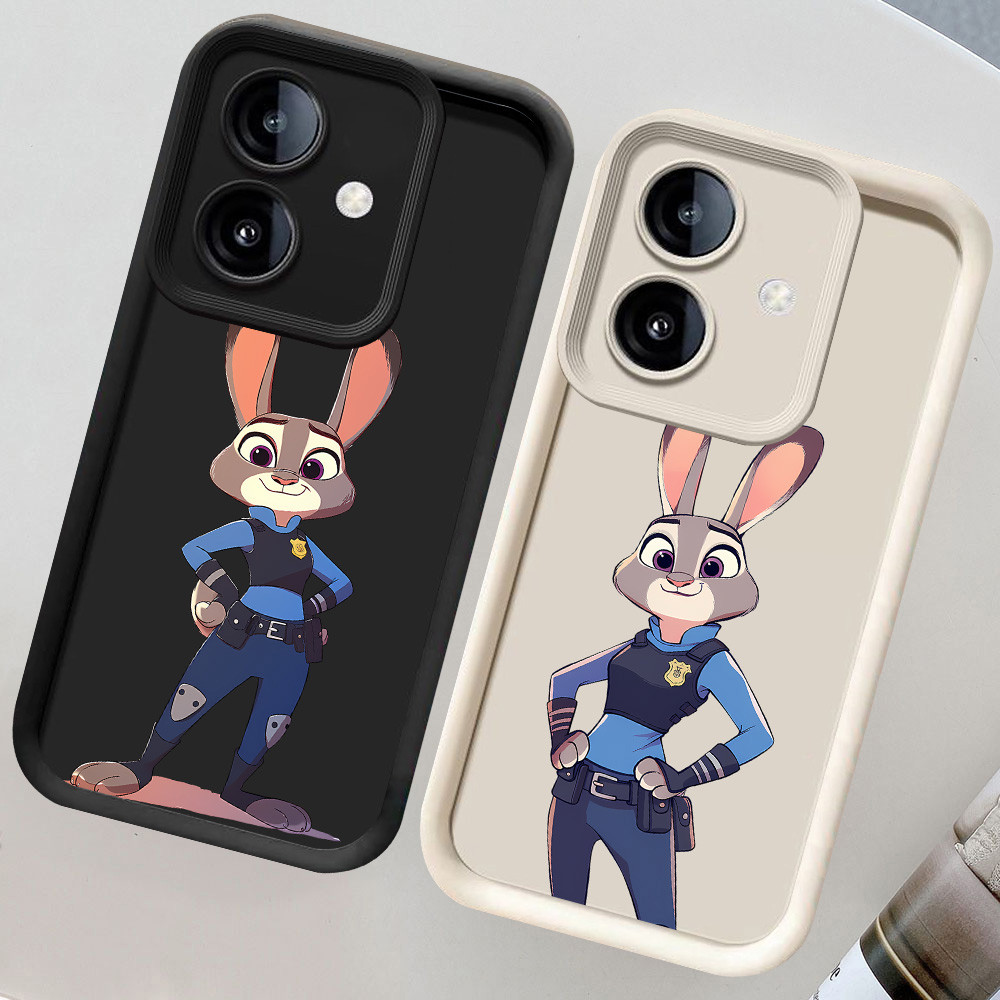 CH46 Zootopia Soft Casing สําหรับ OPPO A5 2025 A5X A3 A3X Pro 5G เคสป้องกัน