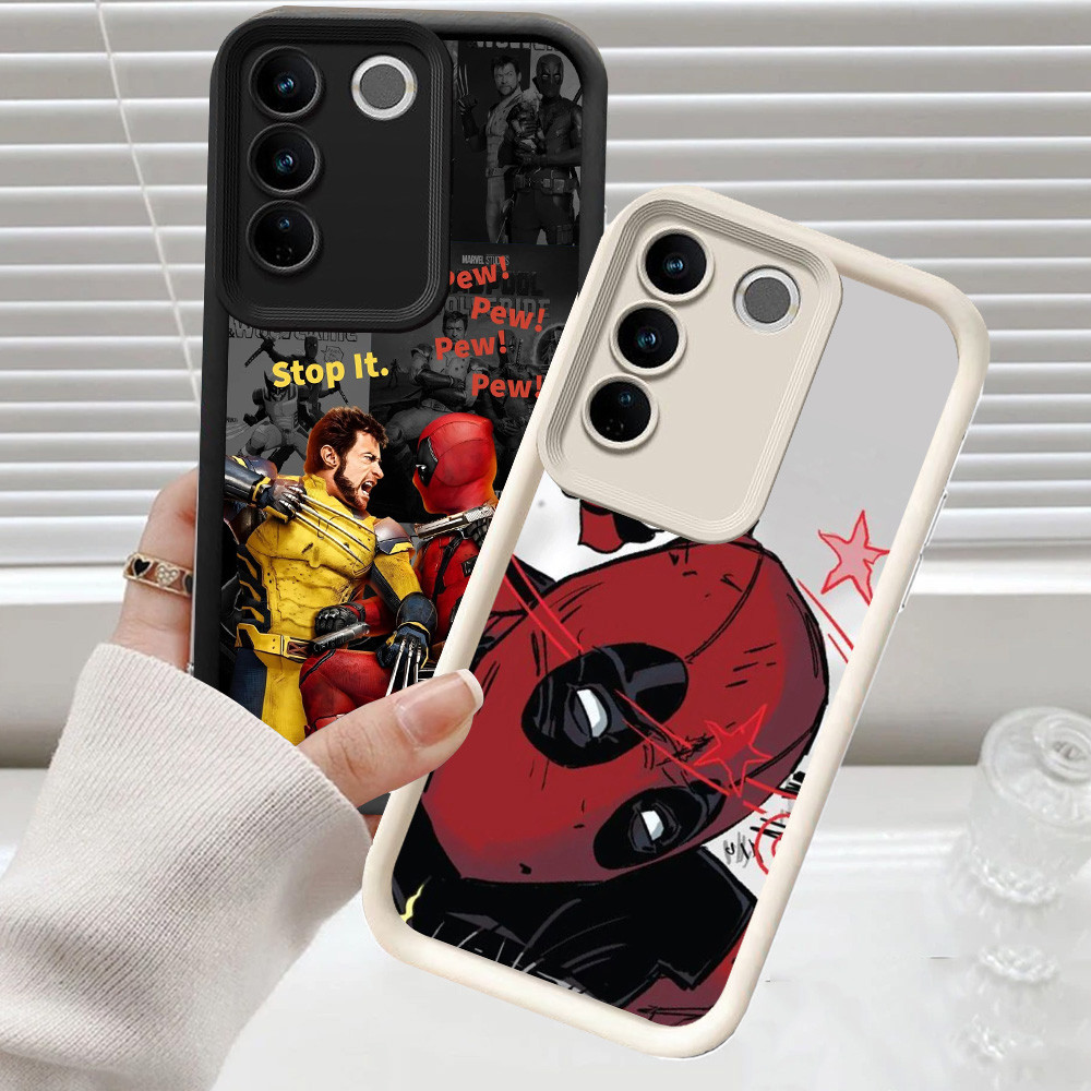 CH54 Deadpool Soft Casing สําหรับ VIVO V29E Y81s V29 Y81 Y100 Pro เคสป้องกัน