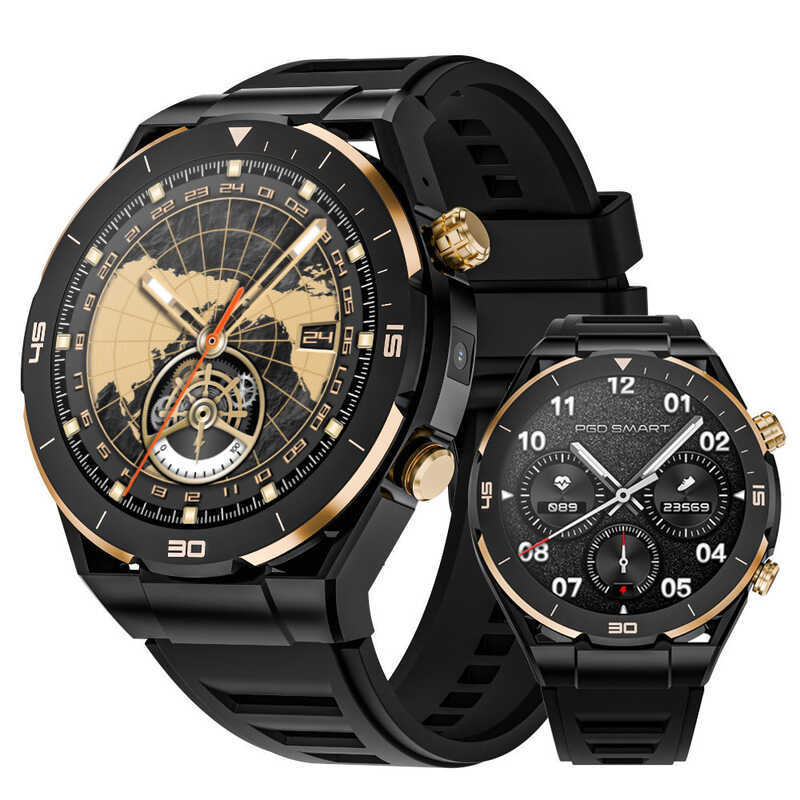 สมาร์ทวacth PG888 รองรับ 5G มีการเชื่อมต่อแบบเต็มรูปแบบและใช้งานได้กับแอพพลิเคชันของ Google