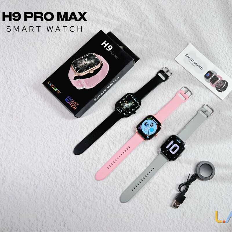 สมาร์ทวอทช์ H9 Pro Max หน้าจอ 2.01 นิ้ว บลูทูธ CallCheck ตรวจเช็คสุขภาพ และเตือนข้อความ