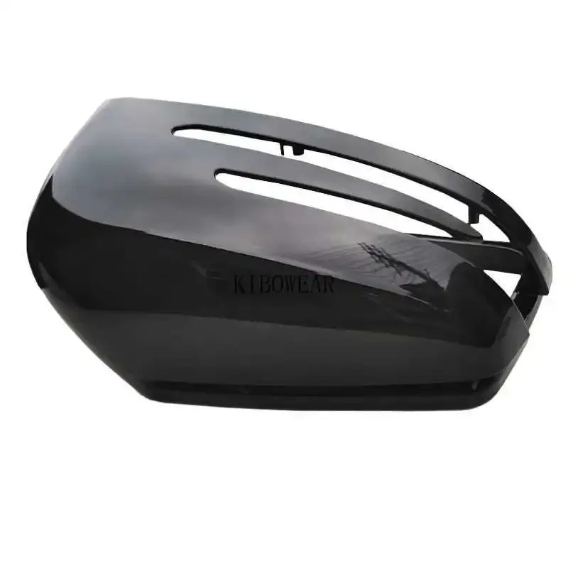 1pc Black Side Mirror Cap Covers For Mercedes Benz W212 W204 C E S Class W176 W246 C117 X156 X204 W