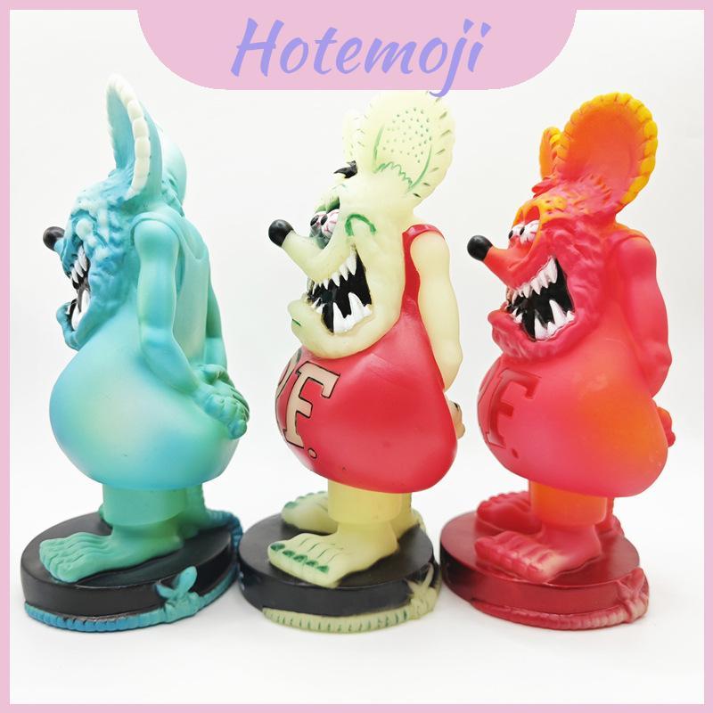 Fink Rat Funko Glow In Dark Pvc Model Gradient Red Collectible Culture Car