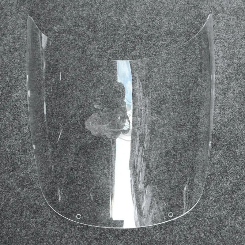 Motorcycle Windshield WindScreen Fit for CBR400RR NC23 1988 - 1989 Clear / Black CBR 400 RR 400RR N