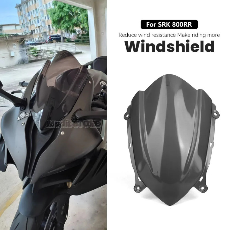 New Motorcycle Accessories For QJMotor SRK 800RR QJ Motor SRK800RR srk800rr Windshield Windscreen F