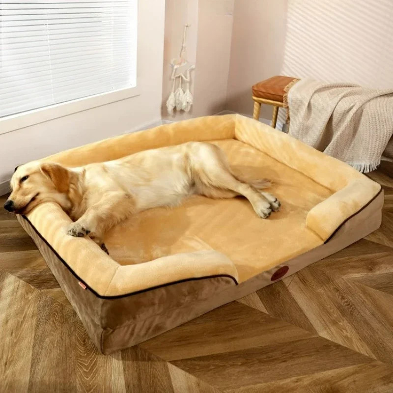 Removable and washable pet large dog sofa Cat bed large dog sleeping mat corgi dog bed Dog kennel f