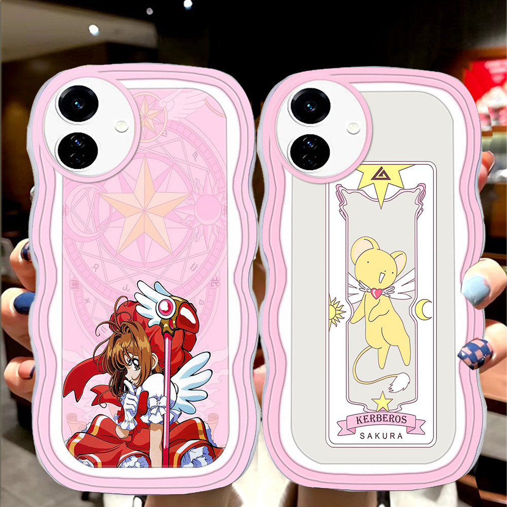 S-51 อะนิเมะ sakura สําหรับ Realme หมายเหตุ 60 OPPO A79 Reno 13F 10 C55 C67 C33 11F 9 Pro 5G TPU โปร