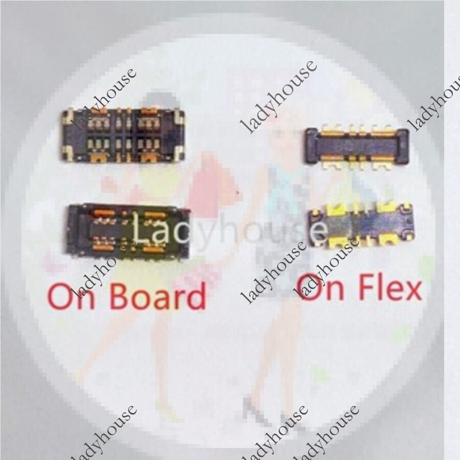 2-10Pcs ภายใน FPC แบตเตอรี่ Flex ผู้ถือคลิป Contact Connector สําหรับ ASUS ZenFone V A006/LIVE A009/
