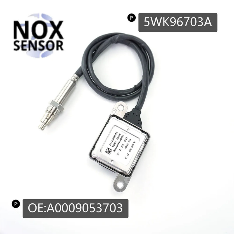 Sensor de oxigênio nitrogênio NOX para Mercedes-Benz, 5WK96703A, A0009053703, R231, SL350, SL400, M
