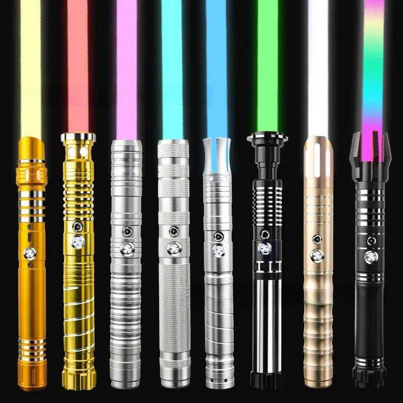 C Cool Stuff Light Saber F Gift-Hot 7Cm Laser Sword Toy,Kawaii 16-Color 2-In-1 Kpop Lightstick,Rgb