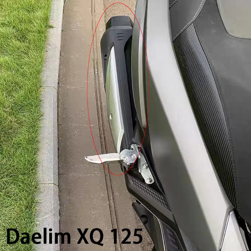 New motorcycle accessories exhaust cover muffler guard Fit Daelim XQ XQ1 XQ2 untuk Daelim XQ 125 /