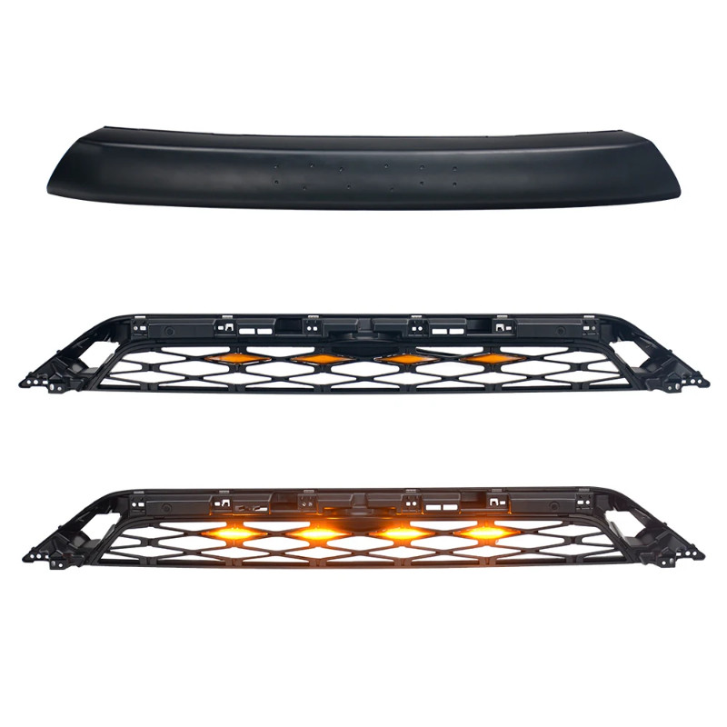 Modified For 4Runner Front Bumper Grille For 4Runner 4 Runner 2021 Auto Cover Front Racing Grille G