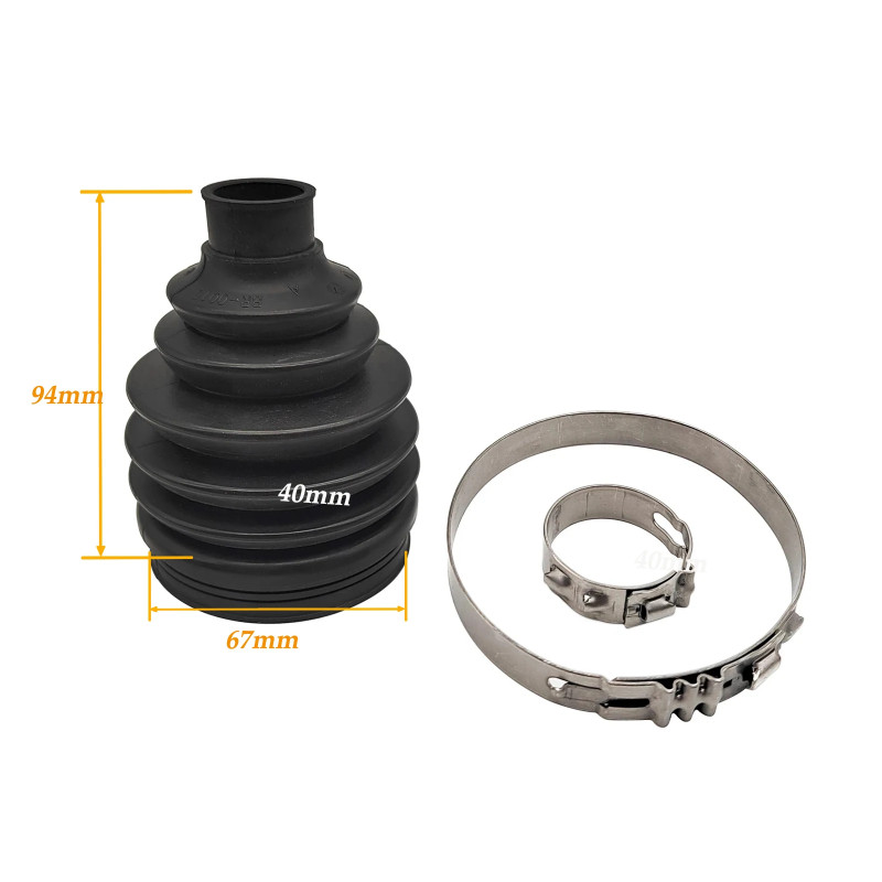 Fixed End Dust Boot Kit For CF1000 1000 CF400 400 450 CF500 X5 550 CF600 625 600 X6 X8 800 850 9GQ0