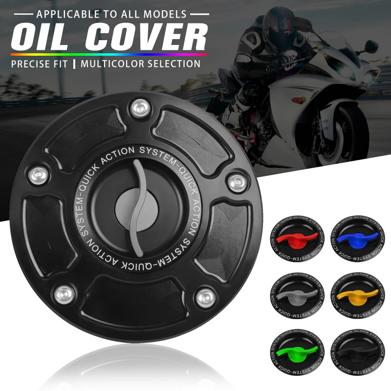 For Suzuki HAYABUSA GSXR 600 750 1000 K1-K8 SV650/X SV 1000/S Keyless Quick Release Motorcycle Tank