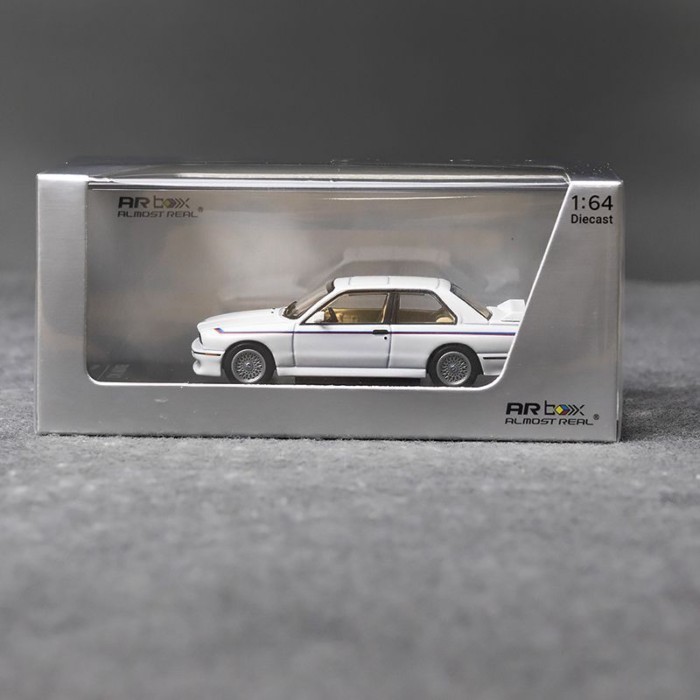 AR Like Real 1: 64 BMW BMW M3 E30 จําลองรถรุ่นคอลเลกชันเครื่องประดับ
