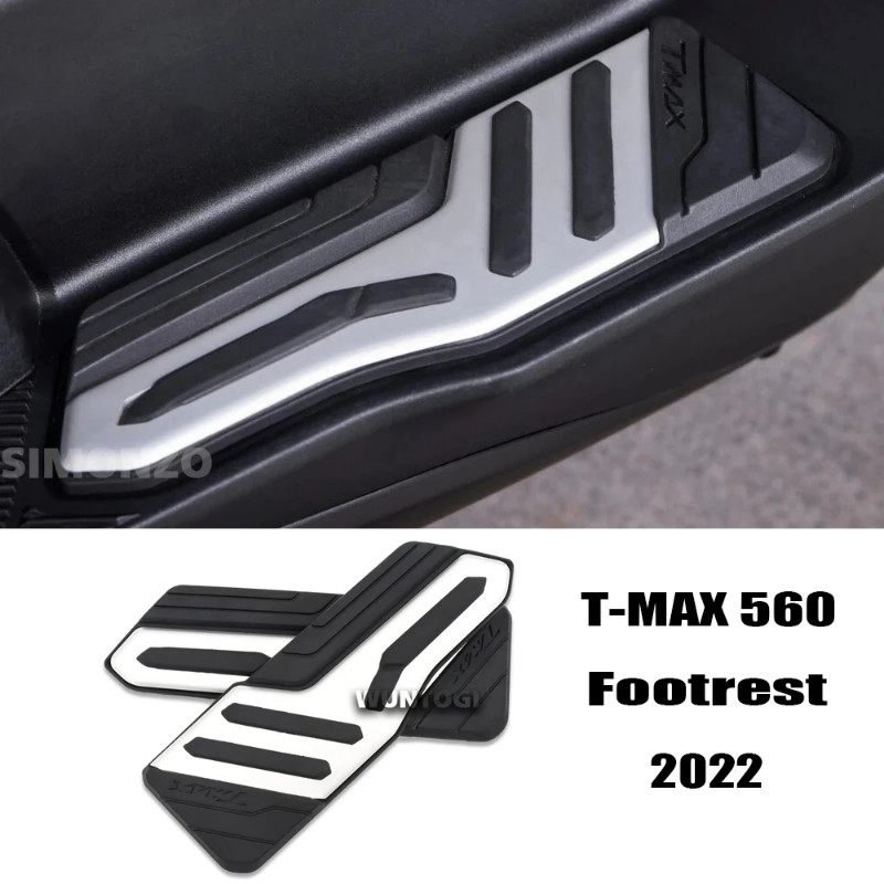 For Yamaha TMAX 560 TMAX560 Tmax 560 2022 Motorcycle Foot Pedal Foot Pegs Footrest Pedal Kits TMAX