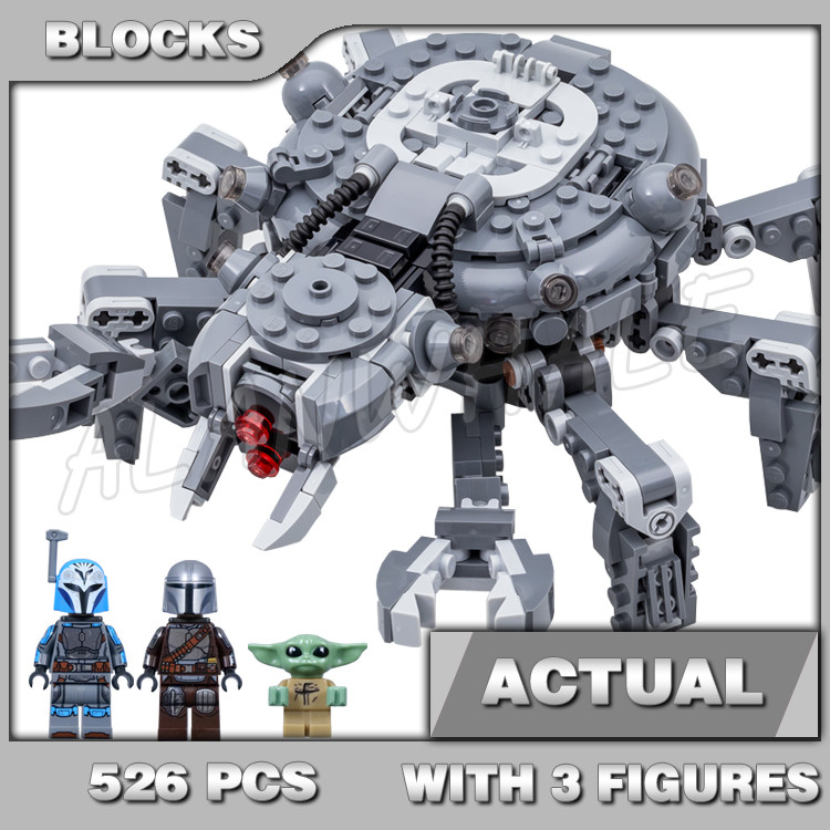 526pcs Star Wars Spider Tank ขายืดหยุ่น Grabbing Claws Elevating Hatch 85361 Building Blocks ของเล่น