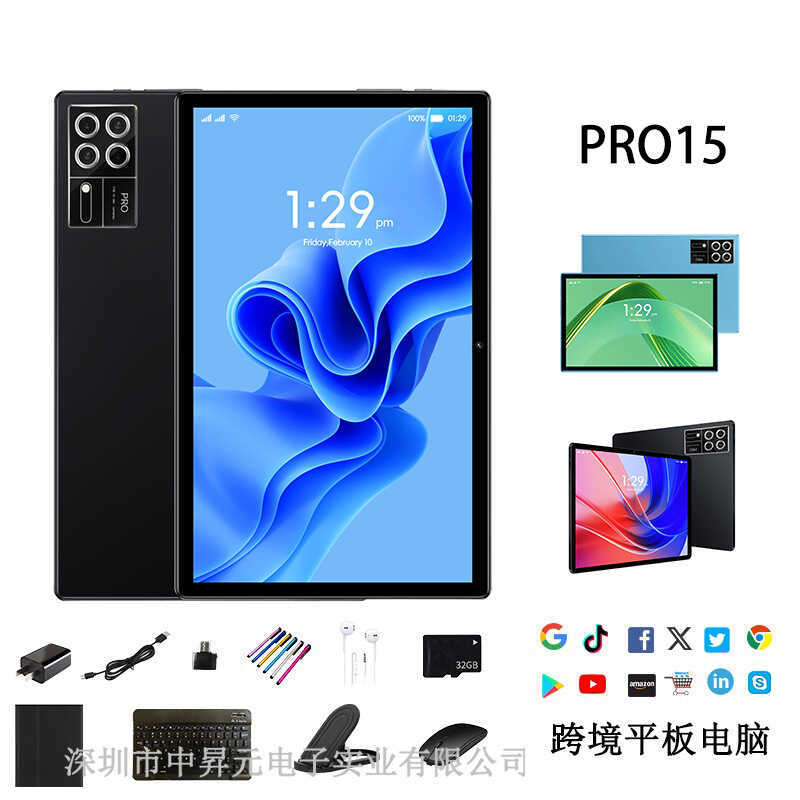 202510. แท็บเล็ต 3 ซม. pro15 ozon Smart Google Version Android 14