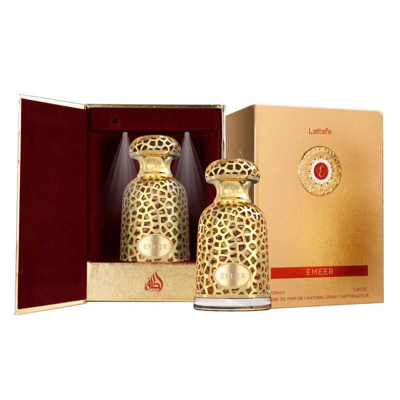คุณภาพสูง Lattafa Emeer น้ําหอมของขวัญกล่องผู้ชายผู้หญิงตะวันออกกลางดูไบอาหรับขายร้อน