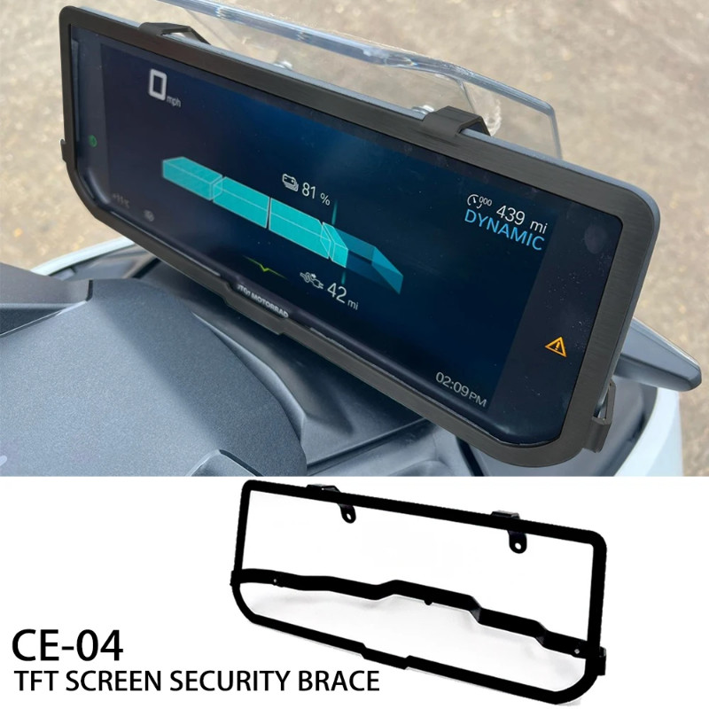 For BMW CE-04 CE04 TFT Screen Security Brace TFT Screen Anti-theft Brace Display Screen Locking Fra