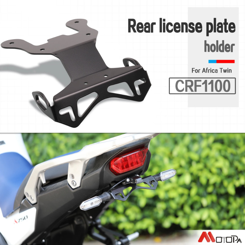 License Plate Holder For Honda CRF1100L Africa Twin CRF 1100 L Africa Twin ES 2020-2024 Motorcycle