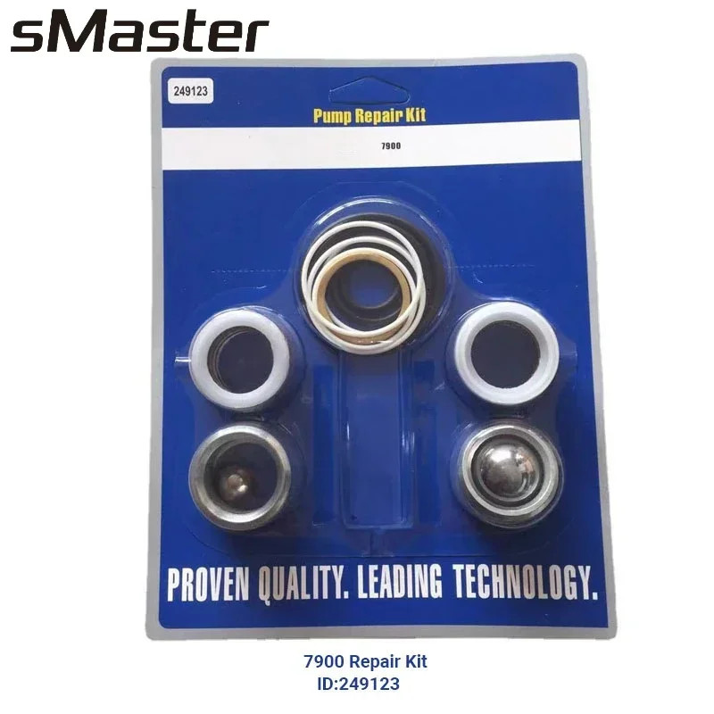 sMaster High Quality 7900/2030/200 Airless Paint Sprayer Repair Kit 200  Pump Sprayer 249123 Pump K