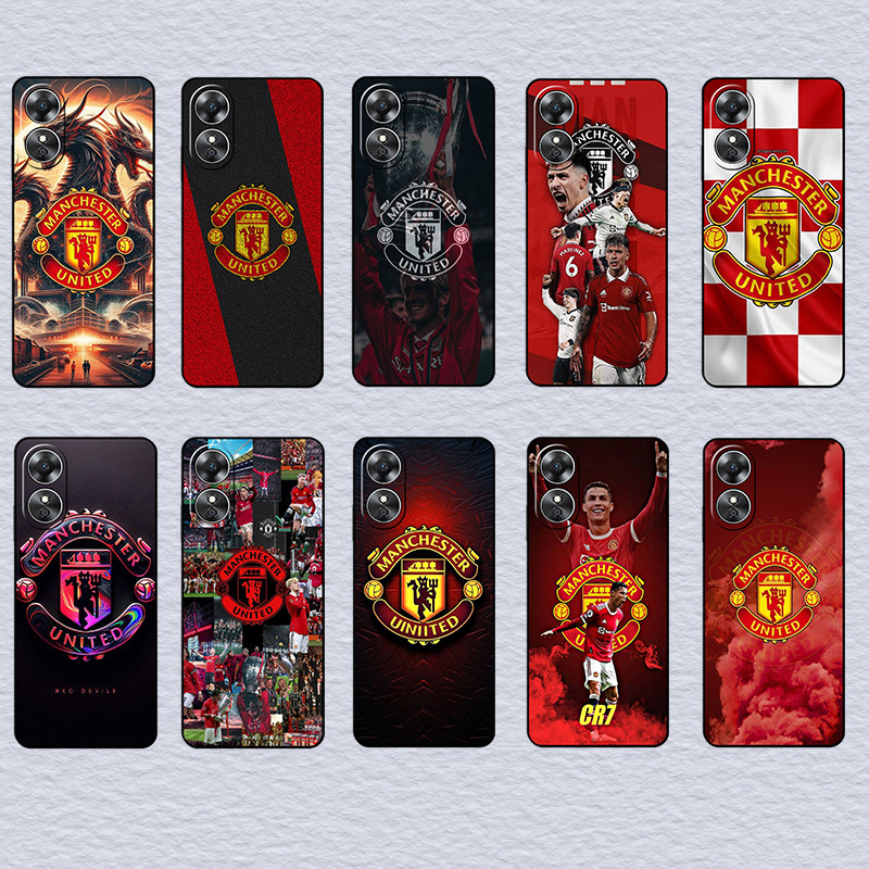 สําหรับRealme C51S C67 C68 C63 C61 P1 หมายเหตุ 50 Manchester United Anti Fallเคสโทรศัพท์
