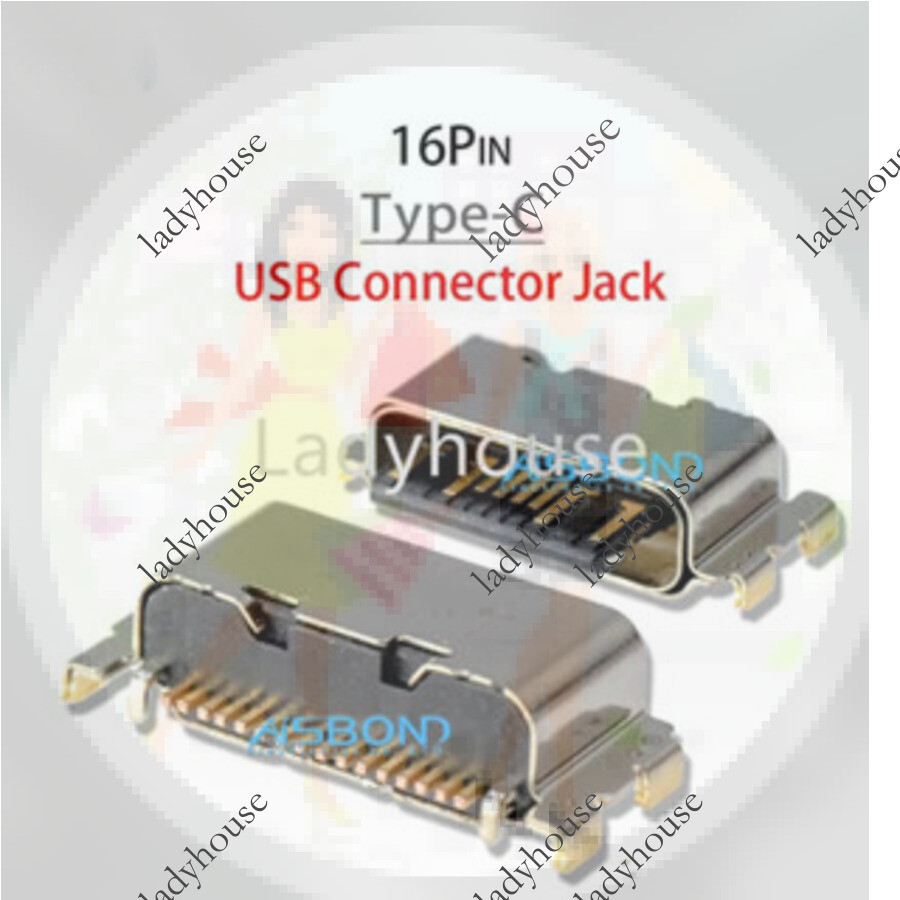 5-50pcs USB ชาร์จพอร์ตแจ็คซ็อกเก็ต Charger Connector Dock สําหรับ Redmi Note11TPro + Note12 Note12Pro Note12Pro + 16Pin TYPE-C ชาร์จ Pin Dock Connector