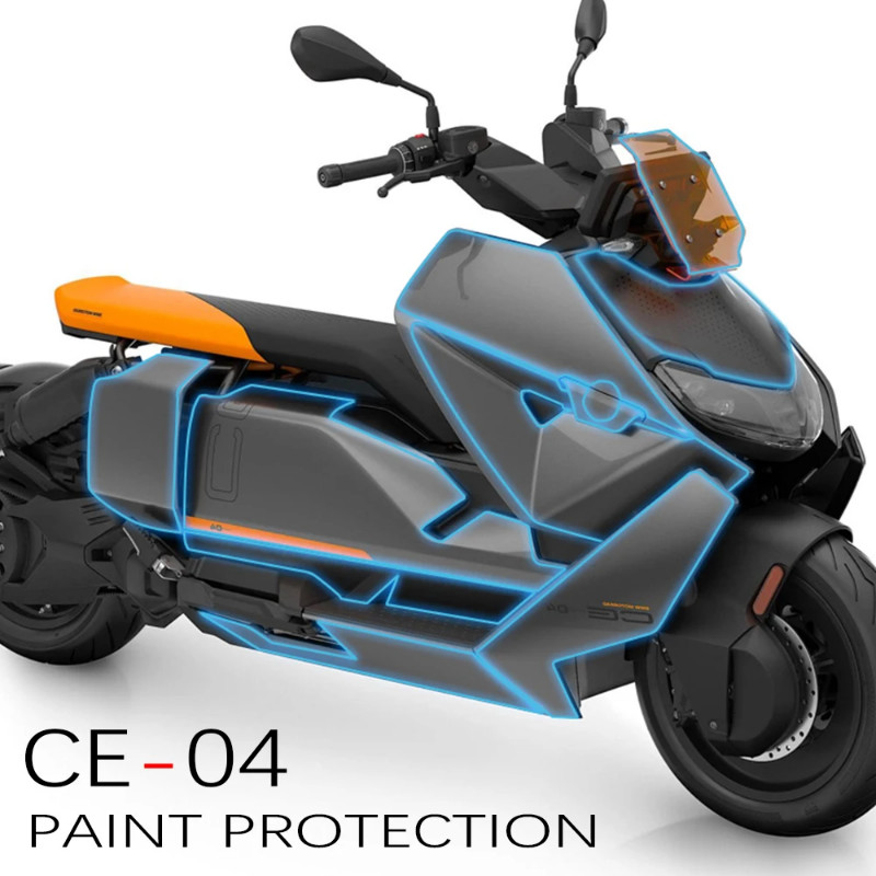Motorcycle Paint Protection For BMW CE04 CE-04 CE 04 Anti -scratch Film TPU Paint Total Protection