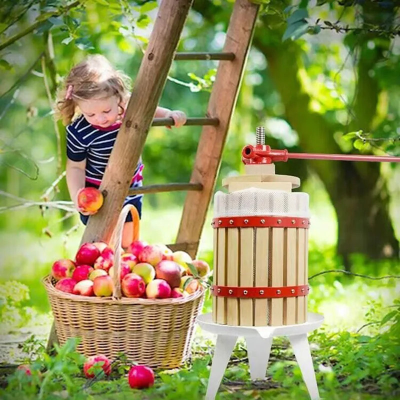 Manual Press Juicer Food 260Mm Processor Household Grape Wine Machine Juicer Honey Fruit Vegetable