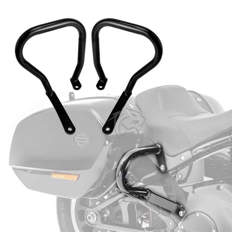 เหมาะสําหรับ Harley Luwei st ดัดแปลงด้านข้างกล่องบาร์ Luwei S ST Lexus Gliding ด้านหลังกันชนป้องกันบ