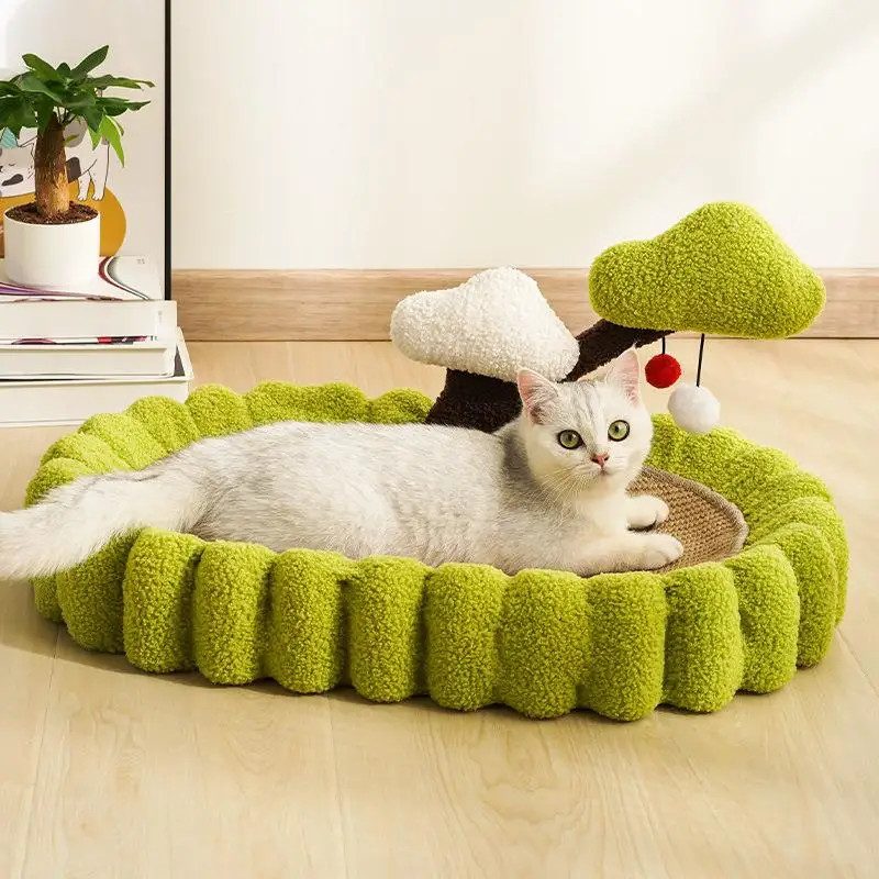 Cat Scratching Basin, Cat Scratching Mat, Wear-resistant And Scratch-resistant Cat Scratching Post,