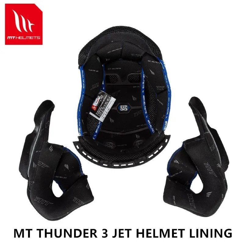 helmet liner for MT thunder 3 jet helmet replacement helmet liner original MT accessories