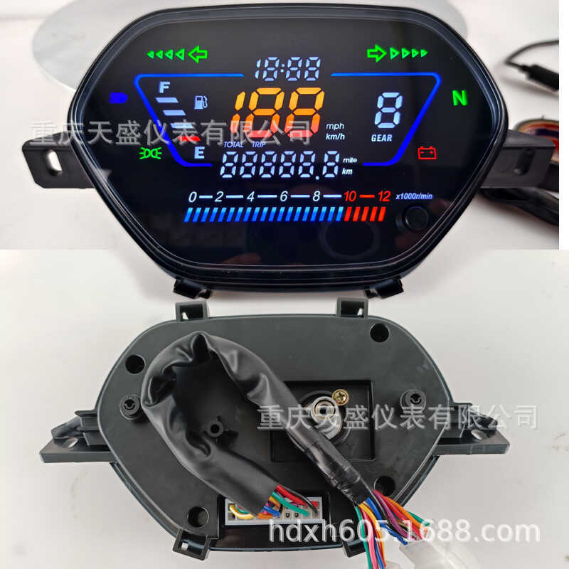 Dave110 WAE100 รถจักรยานยนต์ AT110 เครื่องมืออิเล็กทรอนิกส์ At110 DLX110 HJ110 เครื่องมือ