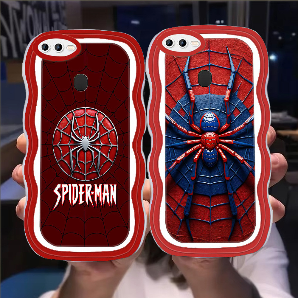 S-26 Spider Man สําหรับ OPPO F7 A7n A5S F9 Pro F5 A12S A12 A7 TPU โปร่งใส