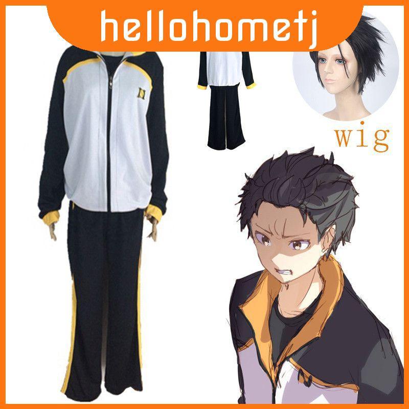 ชุดคอสเพลย์ Natsuki Stylish Rezero Subaru สำหรับอนิเมะ